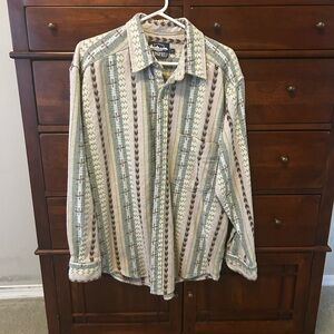 Aires Nordicos SpringField Vintage Button Down flannel 100% cotton